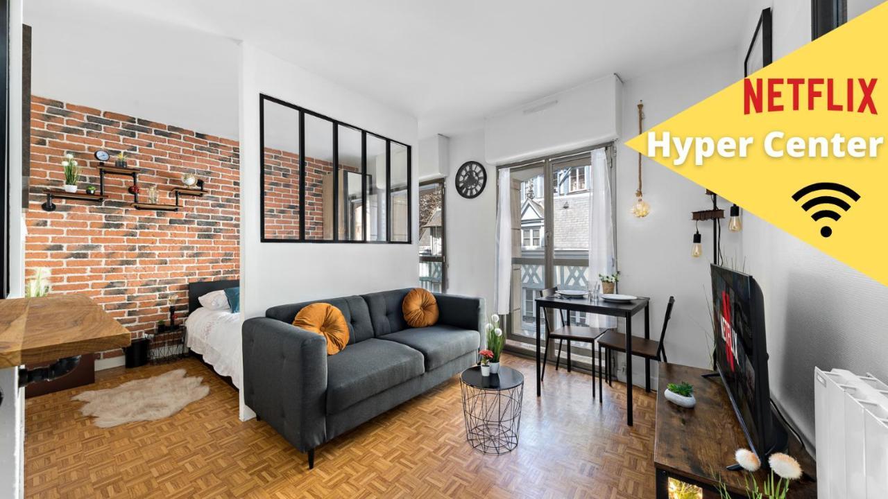 Vicomte/Cosy-Hypercentreville-Rouen/Netflix-Wifi/ Exteriör bild